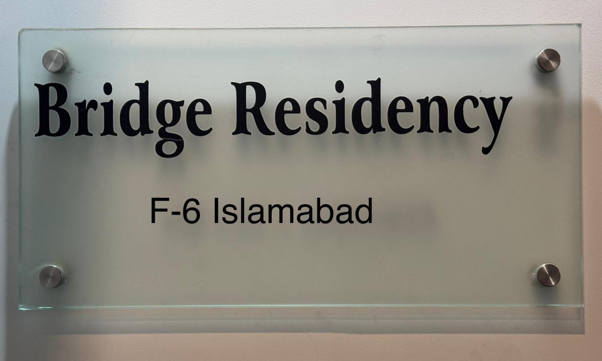 Bridge Residency-1, Sector F-6 Исламабад Экстерьер фото